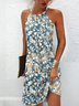 Afrouxar Jersey Ombre Vestido