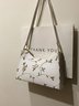 Primavera Verão Bordado Floral Axilas Bolsa